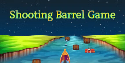 Shooting barrel game endless infinite html 5 contruct game .jpg