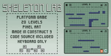 Skeleton lab html5 casual game codermarket.png
