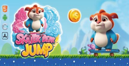 Sketer bear jump html5 construct3 game codermarket.jpg