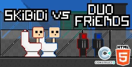 Skibidi vs duo friends html5 game construct 3 codermarket.jpeg