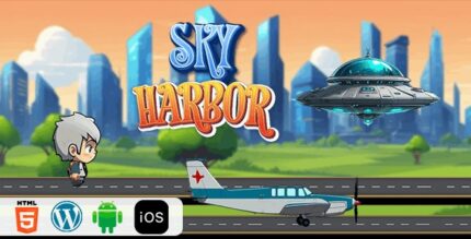 Sky harbor html5 construct3 game codermarket.jpg