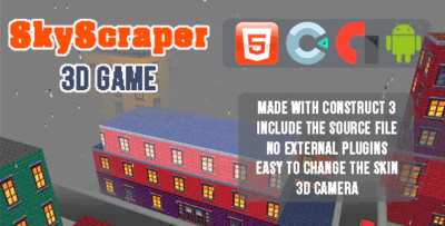 Skyscraper 3d game template for construct 3 codermarket.png