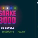 Snake 3000 html5 game construct3 codermarket.jpeg