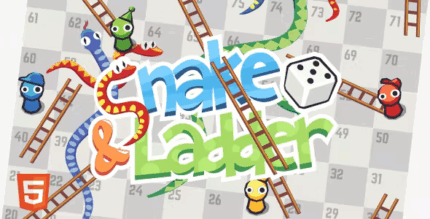 Snake and ladder html5 board game codermarket.png