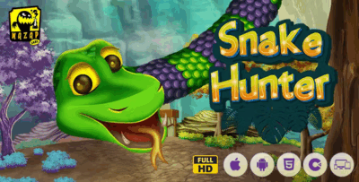 Snake hunter arcade html5 casual game construct codermarket.png