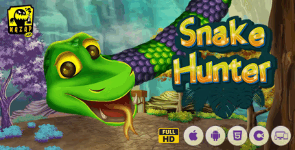 Snake hunter arcade html5 casual game construct codermarket.png