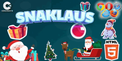 Snaklaus html5 game construct3 codermarket.png