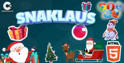 Snaklaus html5 game construct3 codermarket.png
