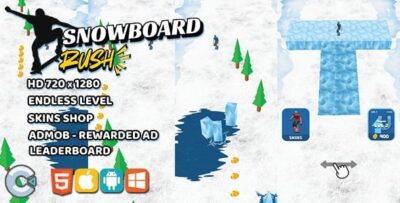 Snowboard rush construct 3 html5 codermarket.jpg