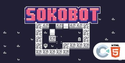 Sokobot puzzle construct 3 codermarket.jpeg
