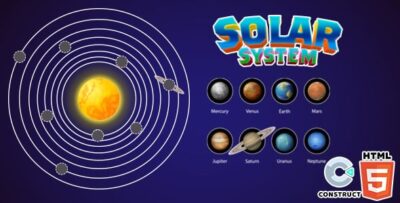 Solar system html5 game construct 3 codermarket.jpg