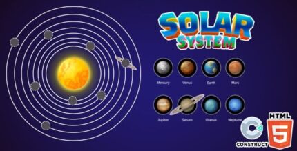 Solar system html5 game construct 3 codermarket.jpg