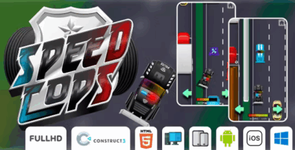 Speed cops html5 game construct3 codermarket.png