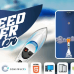 Speed over water html5 game construct3 codermarket.png