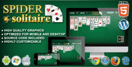 Spider solitaire html5 solitaire game codermarket.png