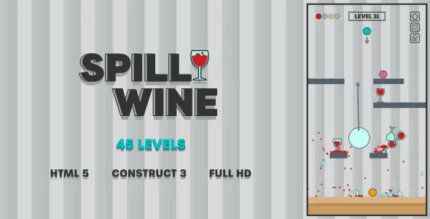 Spill wine html5 game construct3 codermarket.png
