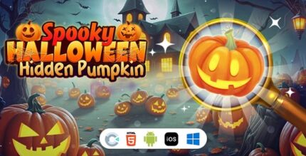 Spooky halloween hidden pumpkin construct 3 html5 codermarket.jpg
