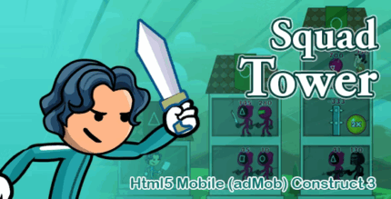 Squad tower html5 mobile admob construct 3 codermarket.png