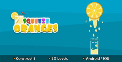 Squeeze oranges html5 game construct 3 codermarket.png