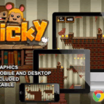 Squicky html5 platform game codermarket.png