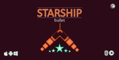 Starship bullet html5 construct game codermarket.jpeg
