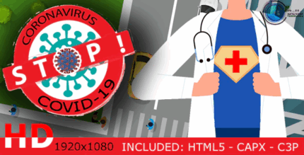Stop coronavirus the true story html5 capx c3p codermarket.png