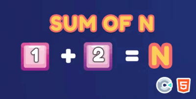 Sum of n html5 construct3 codermarket.png