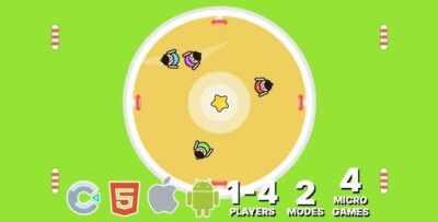 Sumo 1 4 player mode 2 modes 4 games construct 3 c3p codermarket.jpg
