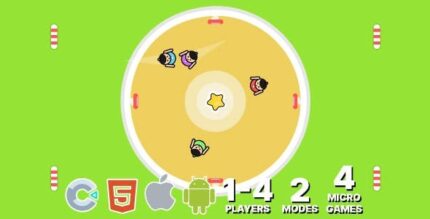 Sumo 1 4 player mode 2 modes 4 games construct 3 c3p codermarket.jpg