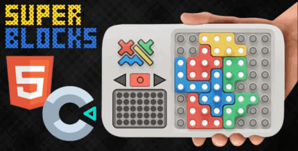 Super blocks puzzle html5 game construct 3 codermarket.png