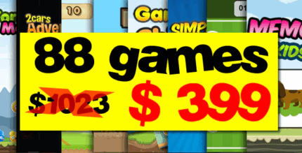 Super mega bundle 88 games html5 games construct 3 construct 2 codermarket.png