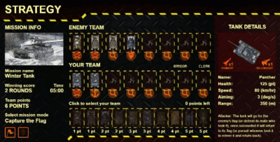 Tanks battle field v30 html 5 game mobile optimised codermarket.png