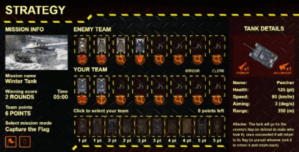 Tanks battle field v30 html 5 game mobile optimised codermarket.png