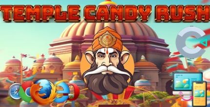 Temple candy rush game html5 game construct 2 3 source code template .jpeg