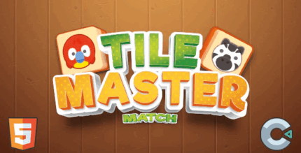 Tile master match html5 game construct 3 codermarket.png