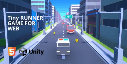 Tiny runner html5 game template codermarket.png
