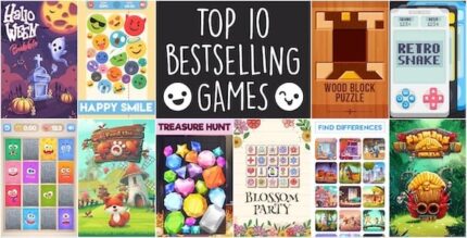 Top 10 best seller html5 game construct 3 codermarket.jpg