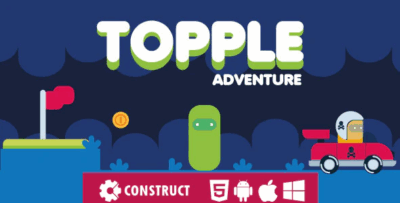 Topple adventure html5 mobile game codermarket.png