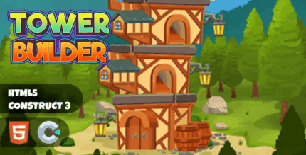 Tower builder construct 3 html5 game codermarket.png