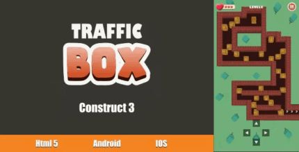 Traffic box html5 game construct 3 codermarket.png