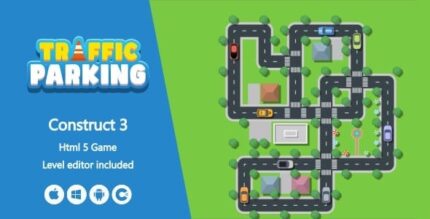 Traffic parking html5 game construct 3 codermarket.jpg