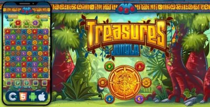 Treasure jungle html5 game construct 3 codermarket.jpeg