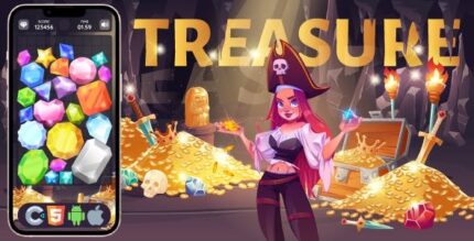 Treasurehunt html5 game construct 3 codermarket.jpeg