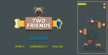 Two friends html5 game construct3 codermarket.jpeg