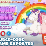 Unicorn puzzle html5 game with construct 3 file codermarket.png