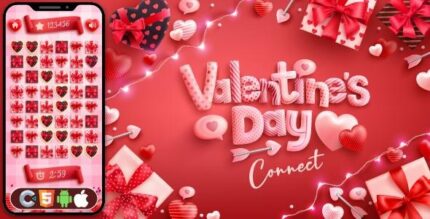 Valentine connect html5 game construct 3 codermarket.jpeg