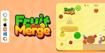 Watermelon fruit 2048 html5 game construct 3 codermarket.jpeg