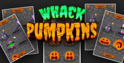Whack pumpkins cross platform halloween game codermarket.jpg