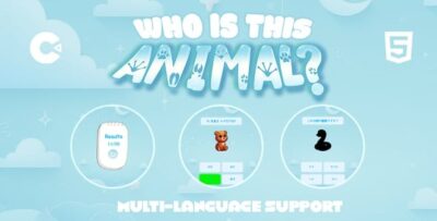 Who is this animal html5 educational game construct 3 codermarket.jpg