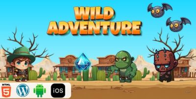Wild adventure html5 construct3 game codermarket.jpg